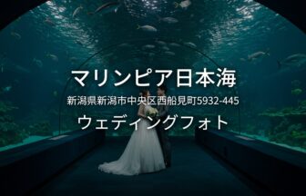 新潟 マリンピア日本海でのウェディングフォト・ロケーションフォト